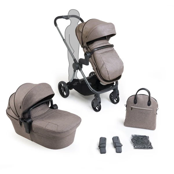 ICandy Lime Lifestyle Kinderwagen Taupe Multi Bundle Mit Zubehör