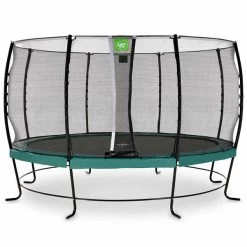 EXIT TOYS EXIT Lotus Classic Trampolin Ø 427 Cm Grün Inkl. Sicherheitsnetz