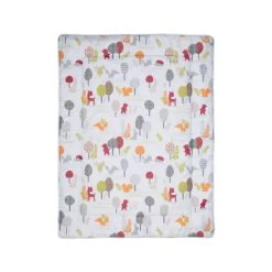 Schardt Krabbeldecke Waldtiere 100x135 Cm Kuschelige Unterlage Zum Spielen