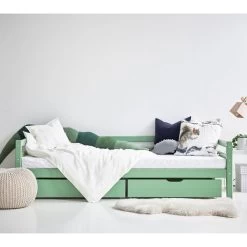 Hoppekids Sofabett ECO Dream Pale Green 90x200 Zum Toppreis