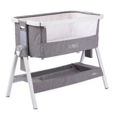 Gesslein Smiloo Snoozle Reise- Und Beistellbett White | Faltbar Höhenverstellbar Mit Matratze