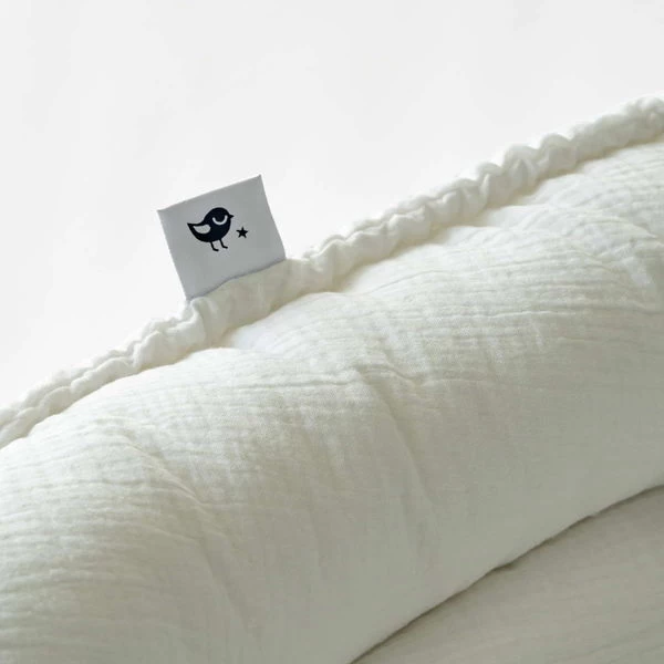 Zöllner Kuschelnest Nido Ivory Baumwoll-Jersey – Bild 2