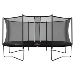 Berg Grand Favorit Regular 520 Trampolin Schwarz Mit Sicherheitsnetz Comfort
