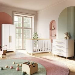 Nature Kid Babyzimmer Set Milan 2-türig 3-teilig
