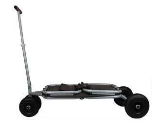 Beachtrekker LiFe Bollerwagen Grün Stabil Und Leicht Inkl. Feststellbremse – Bild 4