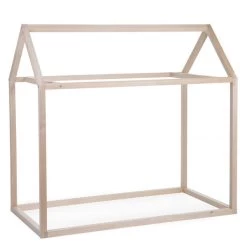 Childhome Hausrahmen Natur 70x140 Cm Buche Natur - Massivholz