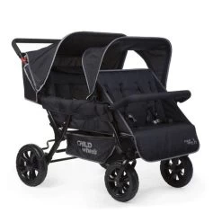 Childhome Two By Two Sportwagen 4 Kinder Vierlingswagen - Robust Und Komfortabel