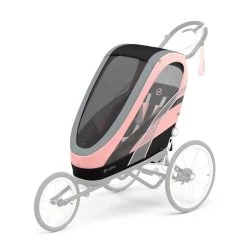 CYBEX ZENO Sitzpaket Silver Pink Einsitzer-Kabine