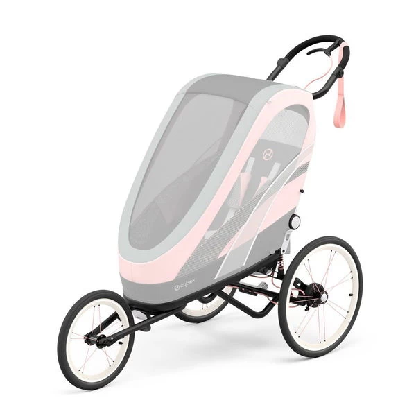 CYBEX ZENO Rahmen Black Mit Pinken Details – Bild 3