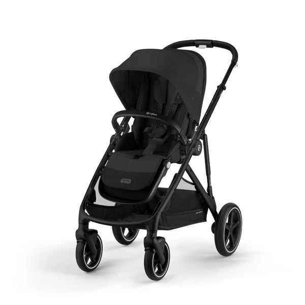 CYBEX Gazelle S Kinderwagen Moon Black + Cloud T I-Size + Zubehör Bundle – Bild 6