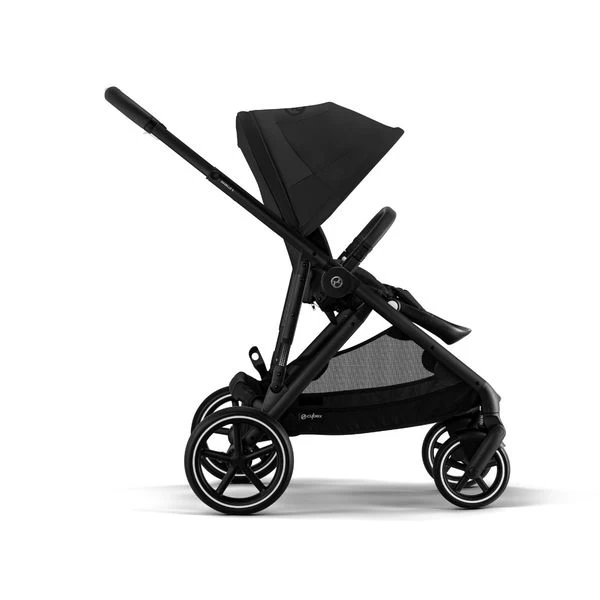CYBEX Gazelle S Kinderwagen Moon Black + Cloud T I-Size + Zubehör Bundle – Bild 4