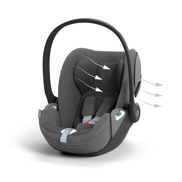 CYBEX Cloud T I-Size Plus Mirage Grey Babyschale – Bild 6