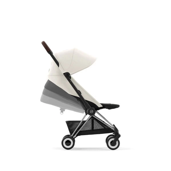 CYBEX Coya Chrome Dark Brown Off White
