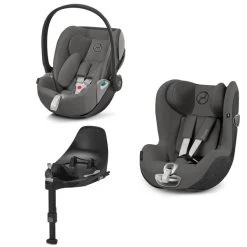 CYBEX Z2 Kindersitz Soho Grey Bundle 3-in-1