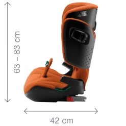 Britax Römer Kidfix I-Size Fossil Grey Kindersitz Gruppe ECE R 129 / I-Size