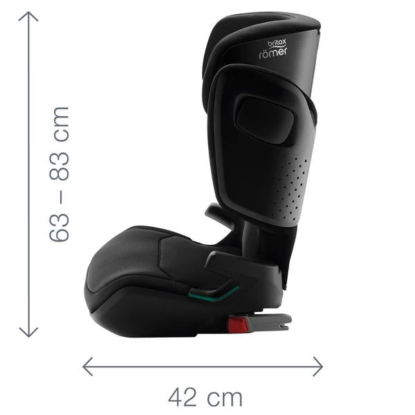 Britax Römer Kidfix M I-Size Cosmos Black Kindersitz Gruppe ECE R 129 / I-Size – Bild 7