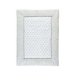 Schardt Krabbeldecke Ice Crystal Grau 100x135 Cm Kuschelige Unterlage Zum Spielen