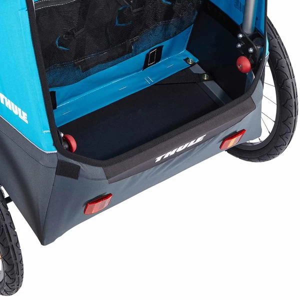 Thule Coaster XT Kinderanhänger Blue Umbaubar Zum Fahrradanhänger Und Kinderwagen – Bild 3