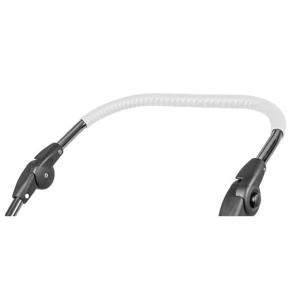 HESBA Corrado Kinderwagen Außen 637 Innen 120 Räder Weiß 30 Cm, Ledergriff Weiß – Bild 5