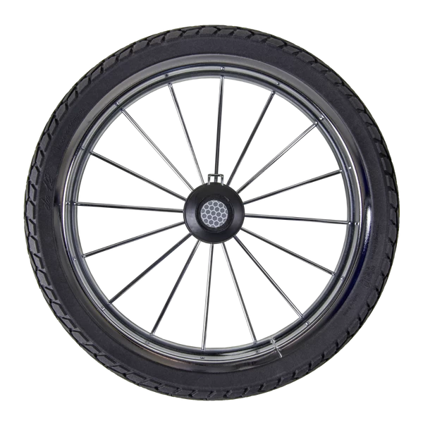 HESBA Condor Coupe Kinderwagen Außen 793 Innen 200 Teilleder Räder Schwarz 25 Cm, Ledergriff Greige – Bild 4