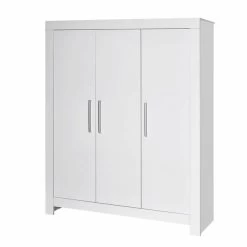 Schardt Nordic White Kleiderschrank 3 Türen Dekor Weiß