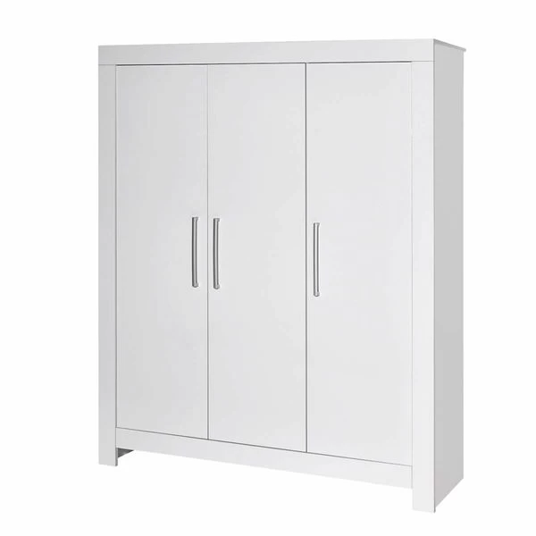 Schardt Nordic White Kleiderschrank 3 Türen Dekor Weiß