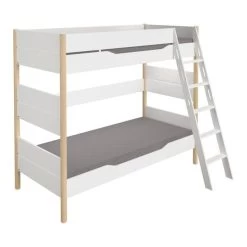 Paidi Ylvie Etagenbett 180 Cm Bettpfosten Birke Schräge Leiter 90x200 Cm