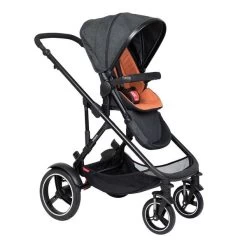 Phil & Teds Voyager Buggy & Sitzauflage Rust