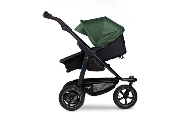 Tfk Mono 2 Kinderwagen Bundle Olive Luftrad | CYBEX Cloud T I-Size + Base + Adapter – Bild 4
