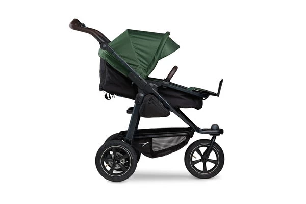 Tfk Mono 2 Kinderwagen Bundle Olive Luftrad | CYBEX Cloud T I-Size + Base + Adapter – Bild 7