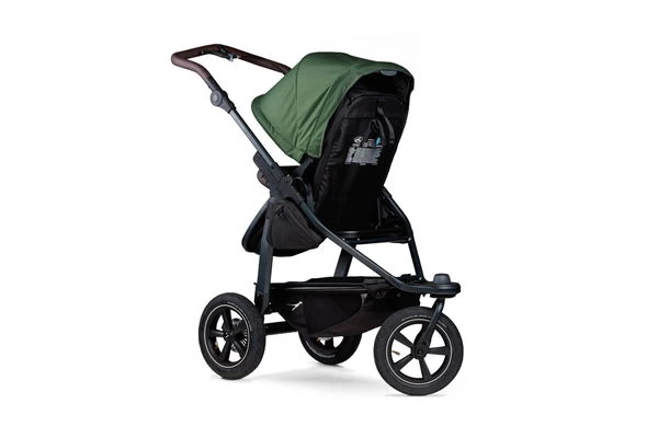 Tfk Mono 2 Kinderwagen Bundle Olive Luftrad | CYBEX Cloud T I-Size + Base + Adapter – Bild 9