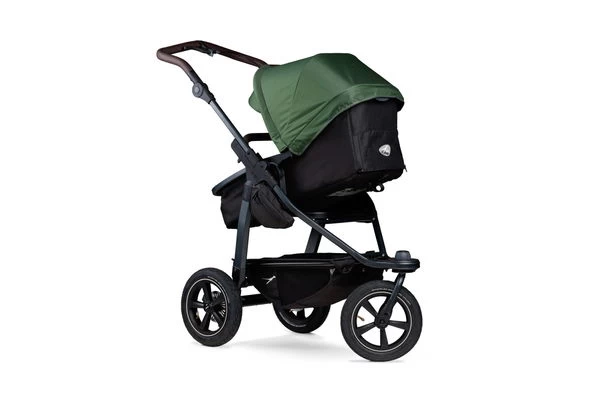 Tfk Mono 2 Kinderwagen Bundle Olive Luftrad | CYBEX Cloud T I-Size + Base + Adapter – Bild 10