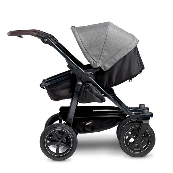 Tfk Duo 2 Kombi Kinderwagen Premium Grau Luftrad-Set – Bild 5
