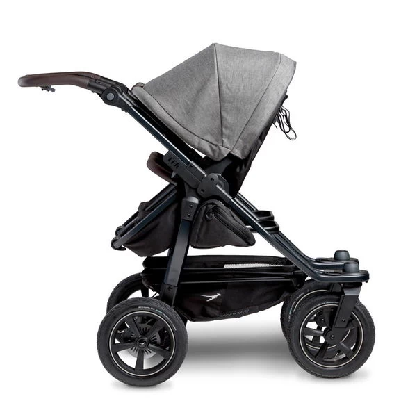 Tfk Duo 2 Kombi Kinderwagen Premium Grau Luftrad-Set – Bild 11