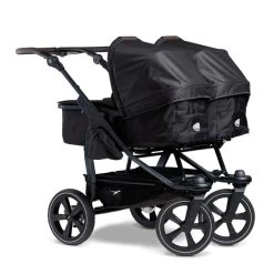 Tfk Duo 2 Kombi Kinderwagen Schwarz Luftkammer Radset