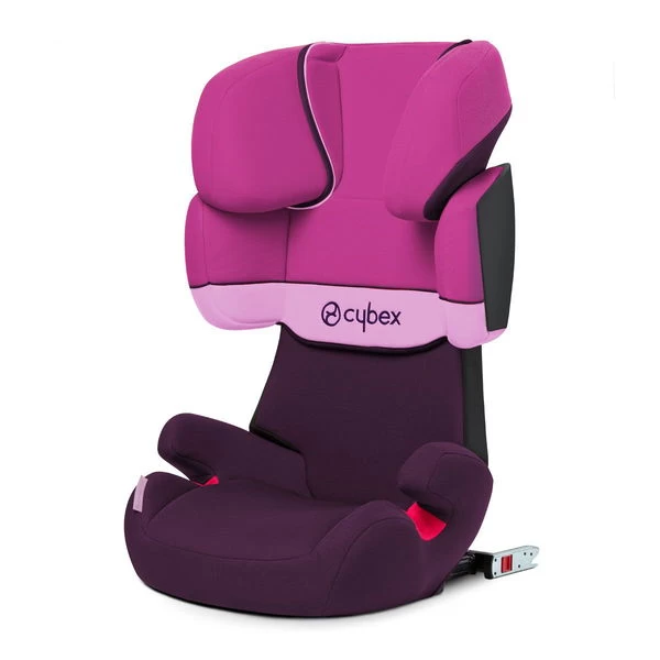 CYBEX Solution X-Fix Kindersitz Purple Rain Gruppe 2/3