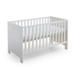 Arthur Berndt Thilo Kinderbett 70x140 Cm MDF Weiß Mit Rillenfräsung